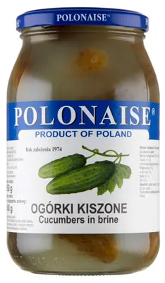 Produktbild von Polonaise Salzgurken, pasteurisiert, 850 g