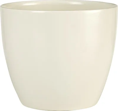 Produktbild von Scheurich Mediterranea 920 33, Topfpflanzer, Freistehend, Keramik, Cremefarben, Rund, Drinnen
