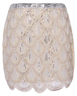 Immagine prodotto di Gonna da donna KRZY - beige, taglia XS