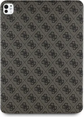 Produktbild von Guess GUFC13PM24PS4SGW iPad Pro 13" 2024 Braun Magnetisch 4G Großes Logo
