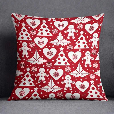 Kissenbezug 45x45 cm, Polyester, mehrfarbig, mit Reißverschluss