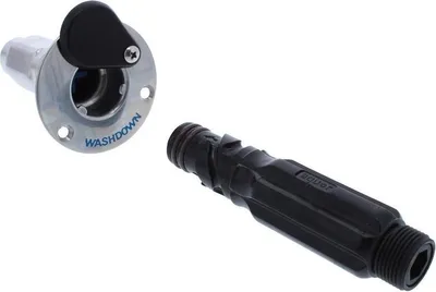 Zdjęcie produktu dla Jabsco 31911-0004 Złączka przeciwprzepływowa ze stali nierdzewnej 1/2" BSP