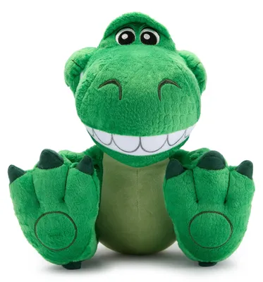 Productafbeelding van Disney Store - Toy Story - Rex - Grote Voeten Knuffel - Zachte dinosaurusknuffel met extra grote voeten en geborduurde details - Disney Pixar pluche figuur, ideaal om te verzamelen