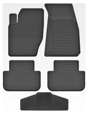 Produktbild von Fußmatten vorne 2er Set für Peugeot 107 2005-2014 Gummi