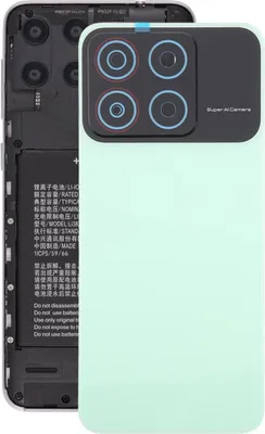 Obrázok produktu pre Pre ZTE Blade A35 Z2453 zadný kryt batérie s krytom kamery náhradný diel zelený