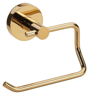 Image de Porte-papier toilette Bemeta Brilo sans couvercle doré