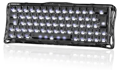 Obrázek produktu pro Herní klávesnice magnetické spínače - RGB podsvícení - Hall efekt - 8000 Hz - Černá