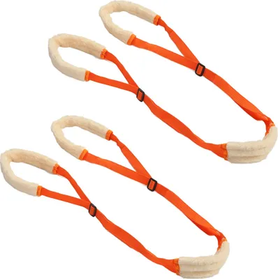 Produktbild von 2pcs Hunde Hinterbeine Stütze Stütze Kabelbaum weicher Korallenletz