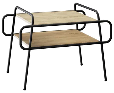 Obrázok produktu pre Konferenčný stolík Sonoma, dubový Imitácia, 70 x 50 x 51 cm, drevotrieska