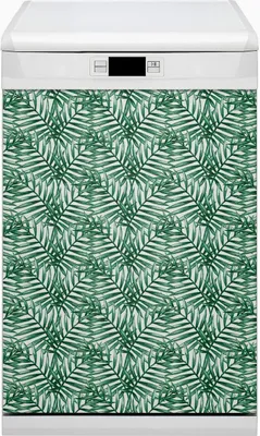 Produktbild von Magnet Folie für Geschirrspüler Magnete  Geschirrspüle Magnet für Spülmaschine 45x80 cm Nachbildung - Tropenurlaub