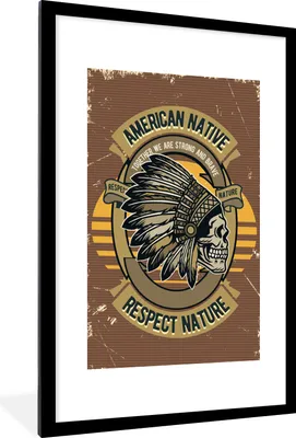 Produktbild von MuchoWow® MuchoWow® Gerahmtes Poster Mancave - Amerika - Retro - Zitate 60x90 cm - Poster mit zchwarzem Bilderrahmen - Dekoration - Wandposter Wohnzimmer - Hochwertig