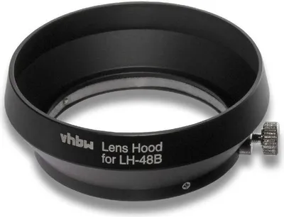 Produktbild von vhbw Gegenlichtblende für 46mm Objektiv, Rund, 6,8 cm, schwarz