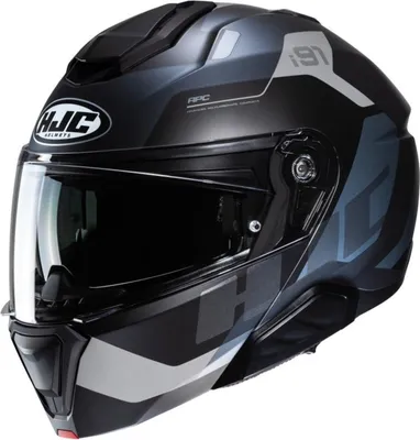Produktbild von Hjc I91 Carst Modularhelm Schwarz L Schwarz L