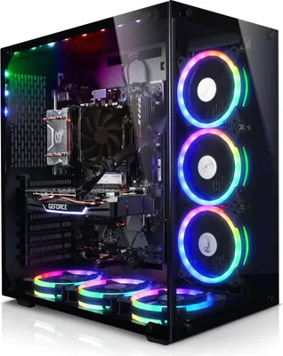 Produktbild von kiebel.de Gaming PC Panorama V AMD Ryzen 7 5700X, 32GB DDR4, NVIDIA RTX 5060 8 GB, 2TB SSD, Windows 11 Pro, Gaming PC