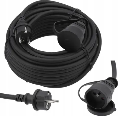 Obrázek produktu pro Odolný prodlužovací kabel pro staveniště, 10 m, 3×1,5 mm², IP44