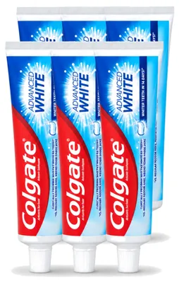 Immagine prodotto di 6 tubetti di dentifricio Colgate Advanced White - 100 ml - confezione  - 6 pezzi