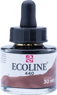 Produktbild von Ecoline Flüssige Wasserfarbe Flasche 30 ml Sepia Dunkel 440