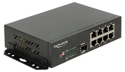 Produktbild von DeLOCK 87708, Gigabit Ethernet (10/100/1000), Wandmontage