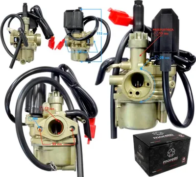 Image de Carburateur Moretti Buxy, 50 cm³, 2 temps, diamètre d'ouverture 13 mm, starter électrique