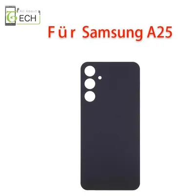 Produktbild von Für Samsung Galaxy A25 5G A256 Akkudeckel Backcover Rückseite + Dichtung schwarz