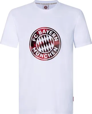 Produktbild von FC Bayern München Herren T-Shirt Galaxy weiß Gr. XL
