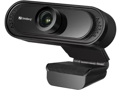 Produktbild von SANDBERG USB Webcam 1080P Saver - 2 MP - 1920 x 1080 Pixel - Full HD - 30 fps - 1920x1080@30fps - 1080p