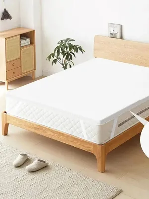 Immagine prodotto di Materasso topper imbottito - Gel, livello di rigidità H2/H3 - Allevia la pressione - Altezza 7 cm - Dimensioni 120x200 cm