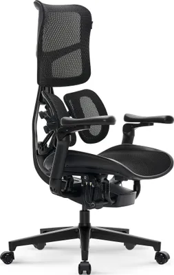 Produktbild von Ergonomischer Bürostuhl, Gaming, anpassbar, YUMISU 1010 ERGO Schwarz