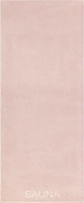 Produktbild von Cawö Saunatuch 6501 Pure Farbe puder Größe 80x200