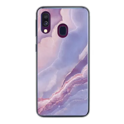 Produktbild von MuchoWow® Handyhülle Schutzhülle Hülle für Samsung Galaxy A40 Kalkstein - Naturstein - Mineralien Silikon Softcase Handy Hülle - Handy-Tasche