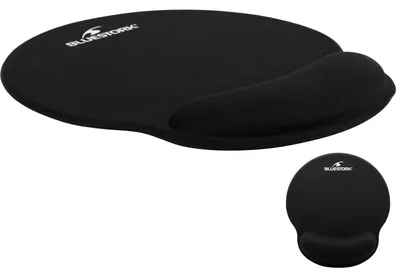 Obrázok produktu pre Ergonomická podložka pod myš - Bluestork - BS-PAD-ERGO - Opierka zápästia - hrúbka 3 mm