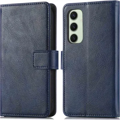 Obrázok produktu pre imoshion Luxe Bookcase pre Samsung Galaxy S24 FE - tmavomodrý