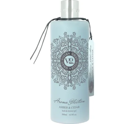 Produktbild von VIVIAN GRAY 2021 Duschgel Aroma Selection Amber & Cedar, hellblau (500 ml)