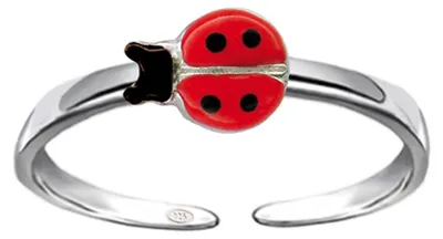 Produktbild von Scout Kinder Ring Silberring Silber Marienkäfer Mädchen 263000001