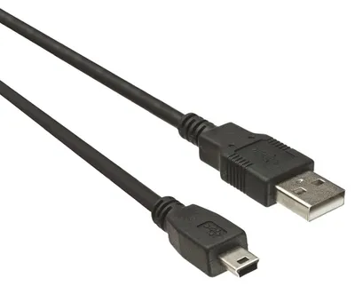 Immagine prodotto di Cavo mini USB/USB, 1 metro, nero - PremiumCord