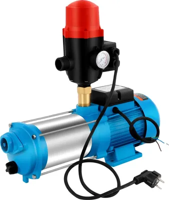 Zdjęcie produktu dla Pompa odśrodkowa, wysokie natężenie przepływu 4000 l/h, trwała stal nierdzewna, 220 V, UE, 220 V, UE