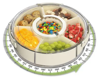 Produktbild von Snackbox mit Deckel und Griff für Reisen