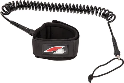 Produktbild von F2   Stand Up Paddling Leash Fuß Coiled Leash   Schwarz 2024/25