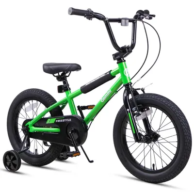 Zdjęcie produktu dla Solidchoice - Rower BMX dla dzieci z podpórkami, idealny dla początkujących