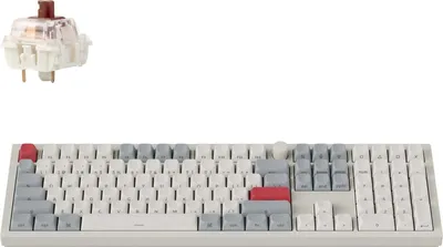 Produktbild von Keychron Q6 Max QMK/VIA Kabellose Mechanische Tastatur, QWERTY US, Side-Printed Keycaps Q6M-P3S