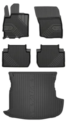 Obrázok produktu pre Autokoberce 3D TPE + vaňa kufra DryZone pre: Mitsubishi Outlander III 2012-2022 SUV 5 ks