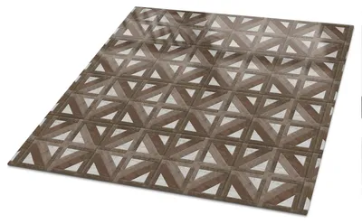 Produktbild von Bedruckte Glas Tischplatte 60x60 cm – Glas Tischplatte Küche – Tischplatte aus Sicherheitsglas – Glasplatte für Küchentisch – Moderne Tischplatte Glas – Dekorative Glastischplatte – Pflegeleichte Tischplatte Küche – Geometrischer Hintergrund, KI-generiertes Bild