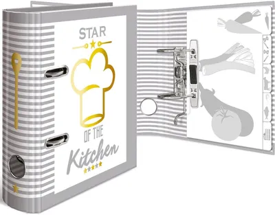 Produktbild von Rezeptordner A5 Star of The Kitchen Packung mit 16 Stück