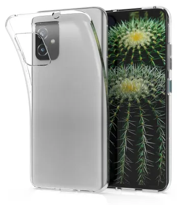 Produktbild von kwmobile Hülle kompatibel mit ASUS Zenfone 8 - Silikon Handyhülle transparent - Handy Case in Transparent