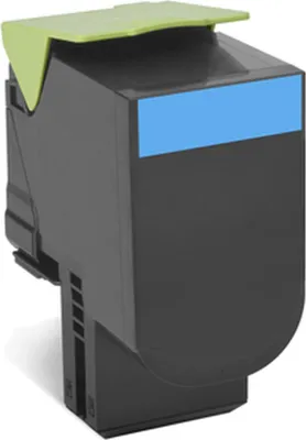 Produktbild von 702HC RückgabeToner Cyan Kapazität 3000 ppm kompatibel zu  CS310dn / CS310n / CS410dn / CS410dtn / CS410n / CS510de / CS510dte