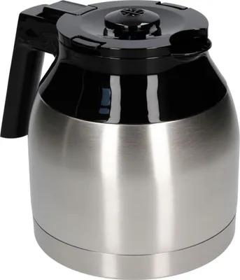 Produktbild von Ersatzkanne mit 1 Liter Kapazität für Look IV Therm Filterkaffeemaschinen in Schwarz/Edelstahl
