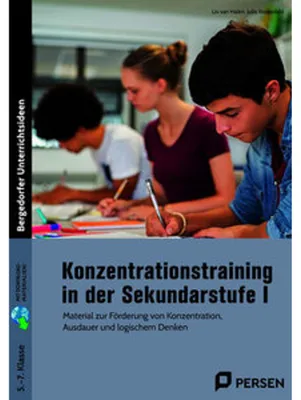 Immagine prodotto di Konzentrationstraining in der Sekundarstufe I