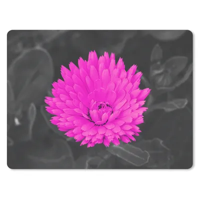 Produktbild von MuchoWow® Mauspad Mousepad Blumen - Aquarell - Rosa 23x19 cm - Mousepads - Maus Mat - Pad - Mausunterlage - Schreibtischunterlage - Mauspad