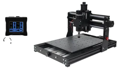 Obrázok produktu pre CNC gravírovací stroj, vreteno 500 W, offline ovládač, 400 × 300 mm, FÜGE