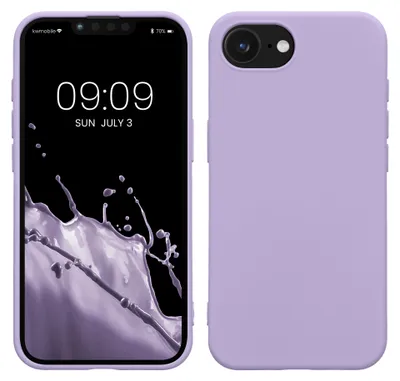 Produktbild von kwmobile Hülle kompatibel mit Apple iPhone 17e / iPhone 16e Hülle - gummierte TPU Silikon Handyhülle - Schutzhülle für kabelloses Laden - Case in